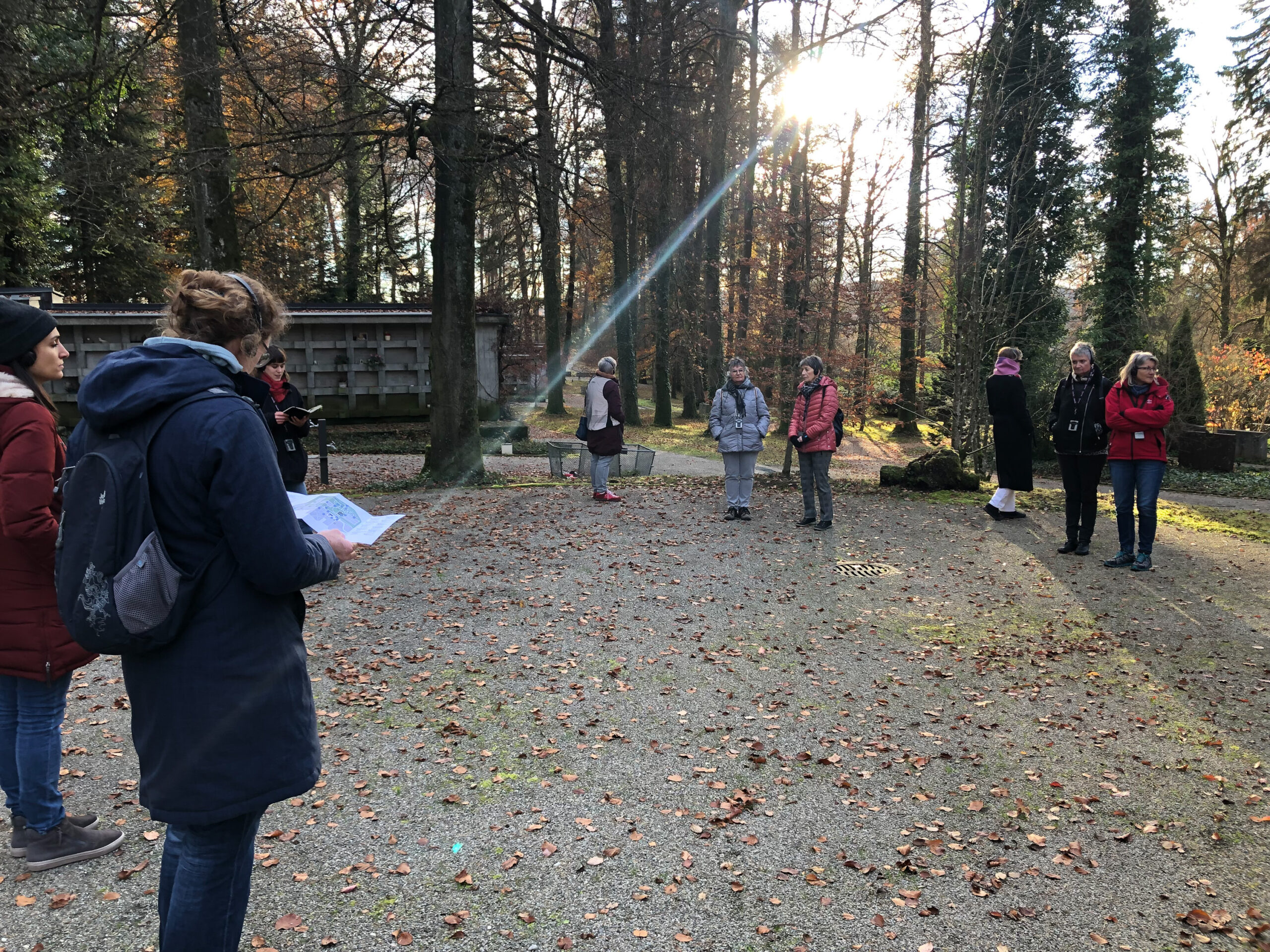 ENDstationen Finissage Friedhof Rosenberg Winterthur Lauschig